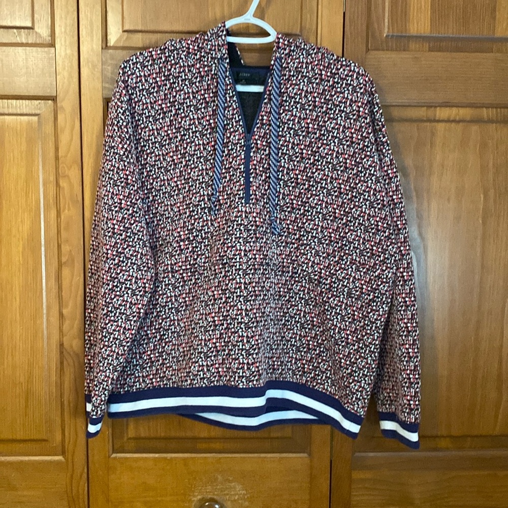 J Crew EUC ‘Tweed’ Hooded Sweatshirtrt